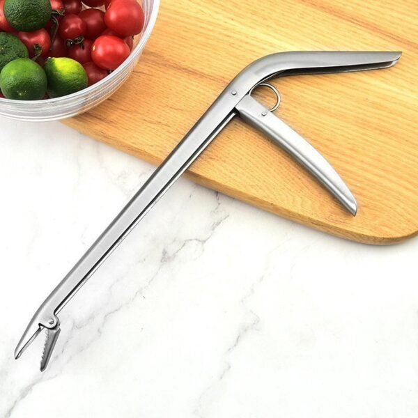 Stainless Steel Unhooking Device Fish Clamp Clip Catch Remover Plier - Image 2