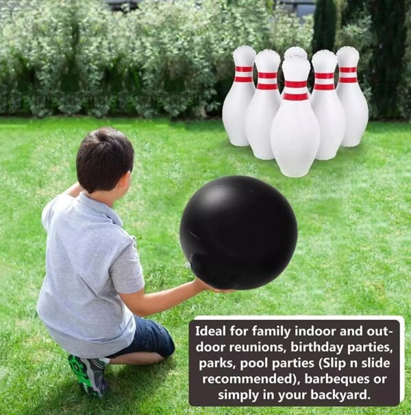 Novelty Place Giant Inflatable Bowling Set - Image 3