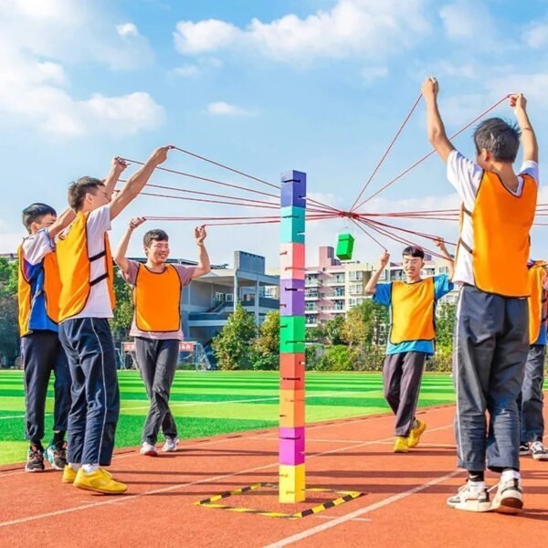 Outdoor Tower Building Game Set for Kids - Image 3