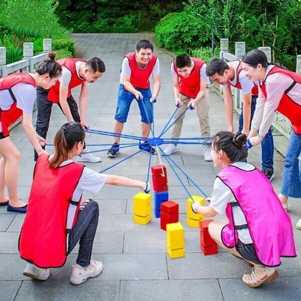 Outdoor Tower Building Game Set for Kids - Image 4